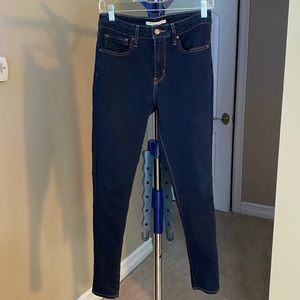 Levi’s High Rise Skinny Jeans Size 27